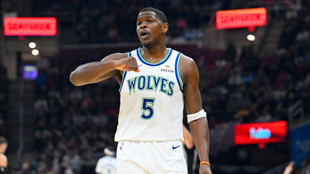Timberwolves star Anthony Edwards to undergo knee procedure, will miss up to 2 months, ESPN sources says — Coon Rapids Sports news