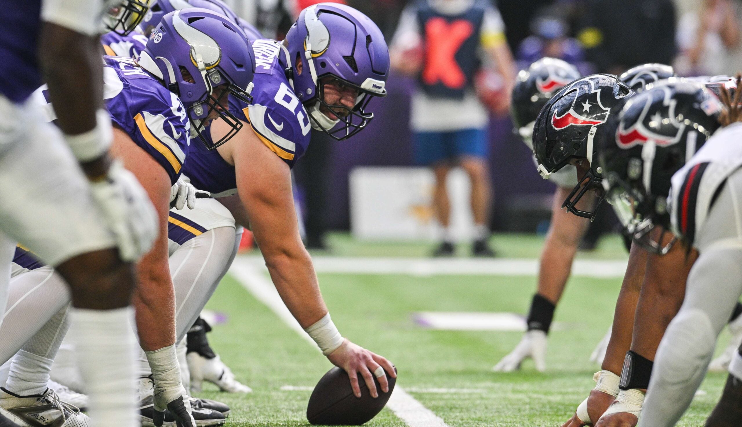 Did the Vikings Demote 1 Offensive Lineman? โ Coon Rapids Sports news